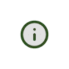 An information icon, and i with a circle around it